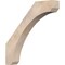 Ekena Millwork 5 1/2"W x 34"D x 34"H Legacy Smooth Knee Brace, Douglas Fir BRC06X34X34LEC00SDF - alternate 1